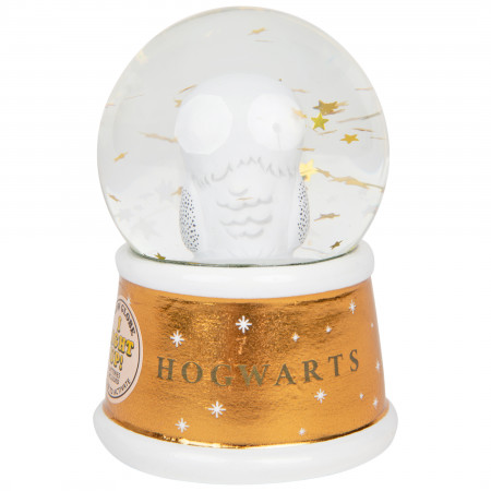 Harry Potter Hedwig Watercolor Pattern 55mm Light Up Snow Globe